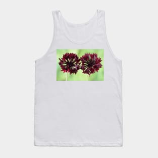 Centaurea cyanus  &#39;Black Ball&#39;  Cornflower Tank Top